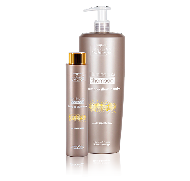 ILLUMINATING SHAMPOO Inimitable Style - šampón s leskom 250/1000 ml.