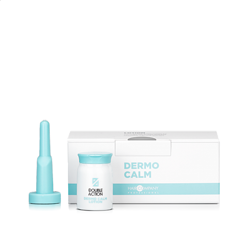 DERMO CALM LOTION Double Action Haircompany – ampulky na upokojenie pokožky 10x10 ml.