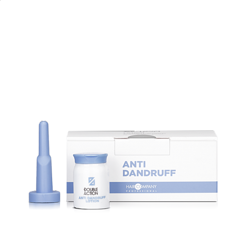 ANTI DANDRUFF LOTION Double Action Haircompany - ampulky proti lupinám 10x10 ml.