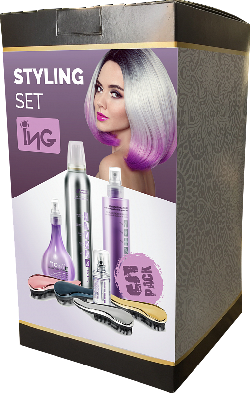 STYLING SET ING - sada stylingových prípravkov na vlasy