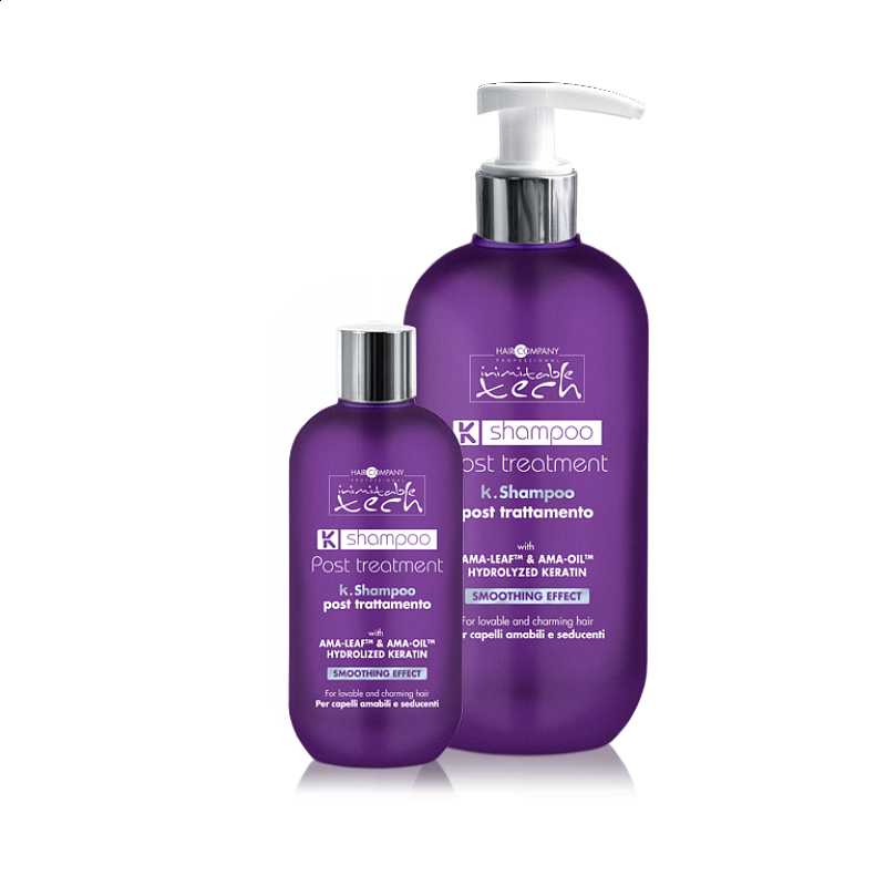 POST TREATMENT K-SHAMPOO Inimitable - šampón po keratínovej kúre 250  ml.