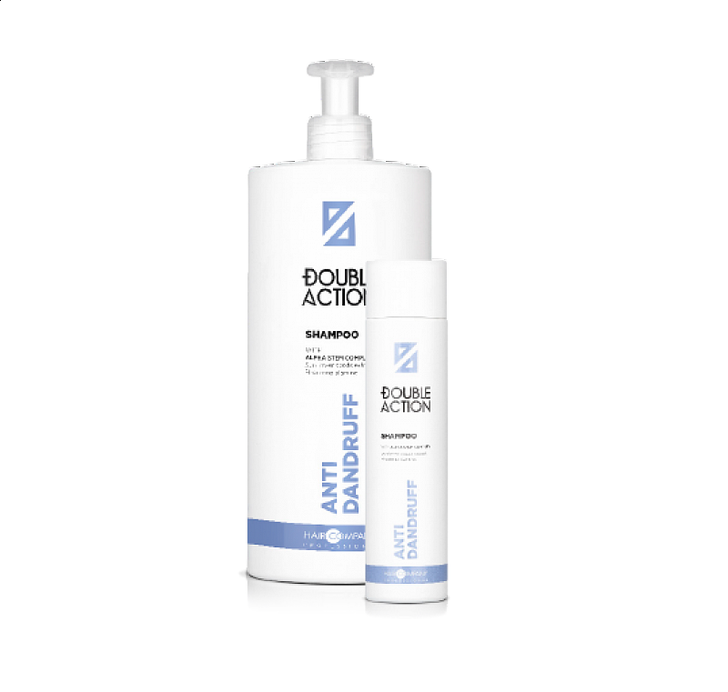 ANTI DANDRUFF SHAMPOO Double Action Haircompany – šampón proti lupinám 1000 ml.