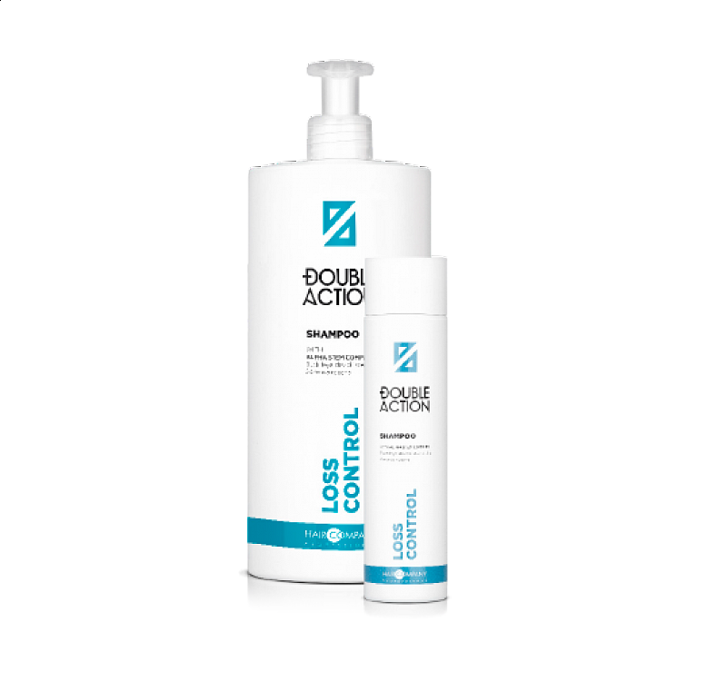 LOSS CONTROL SHAMPOO Double Action Haircompany – šampón proti vypadávaniu vlasov 1000 ml.