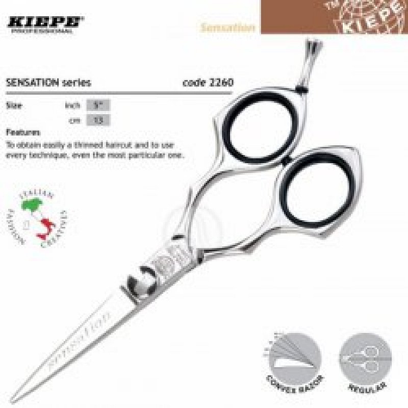 SENSATION HAIR SCISSORS Kiepe 2260/5´´- profesionálne kadernícke nožnice
