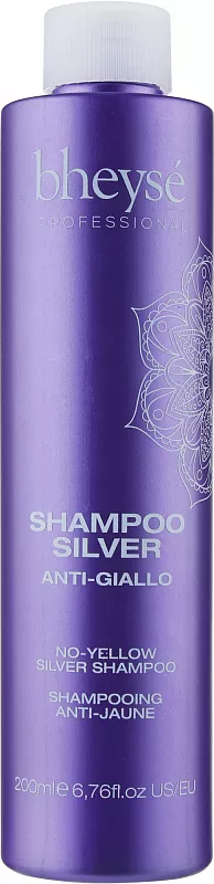 ANTI- YELLOW SHAMPOO BHEYSE - silver šampón proti žltým tónom vlasov