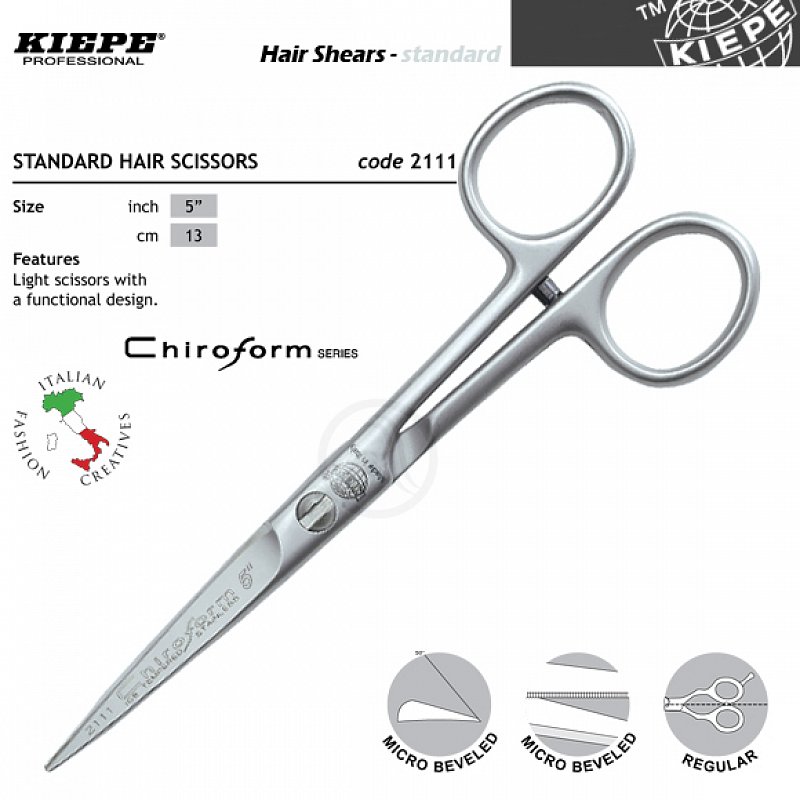 HAIR SCISSORS STANDARD CHIROFORM Kiepe 2111/5,5´´- profesionálne kadernícke nožnice